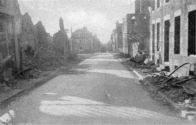 La Haye du Puits, as the battalion started moving